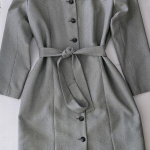 Elegant Gray Women's Dress